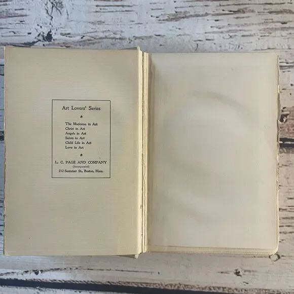 Love In Art Mary Potter 1st Edition Illustrated 1898 HC Victorian‎ Mythology